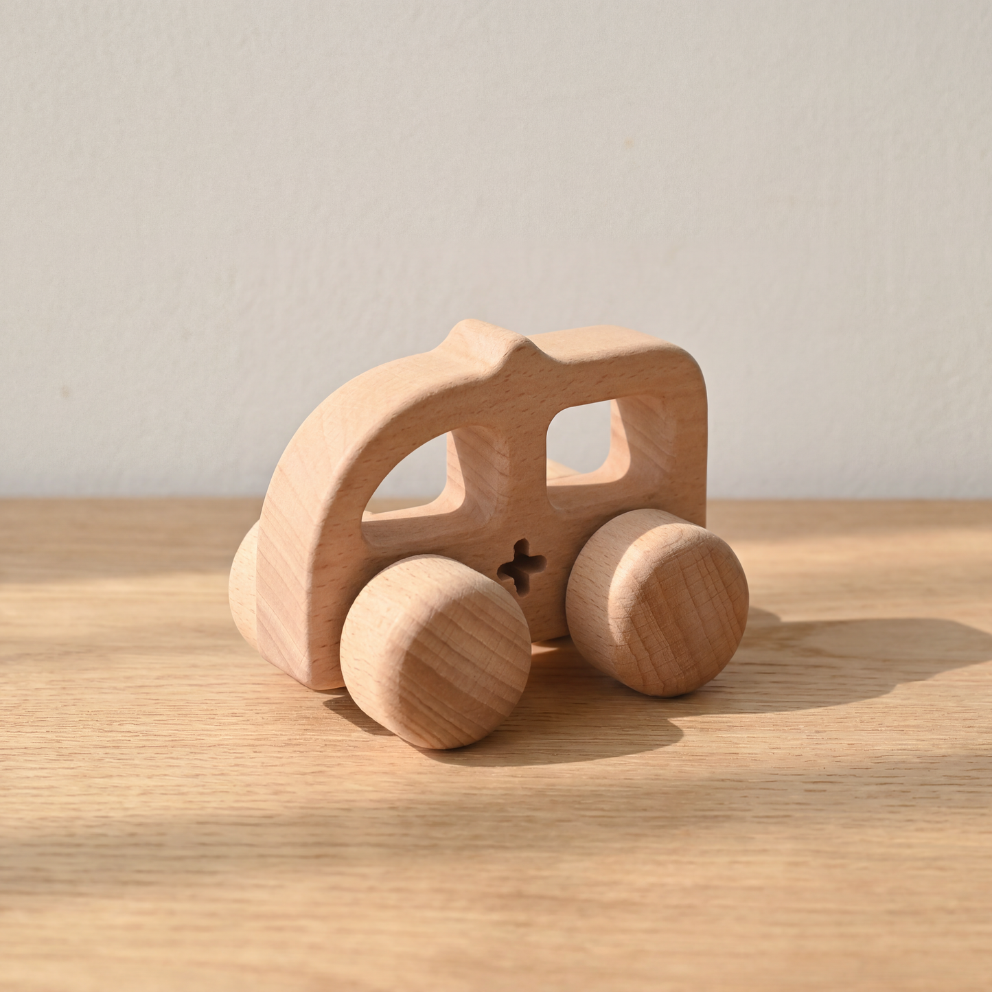 Wooden  Vehicle Toy Car — Handcrafted Push Car for Toddlers